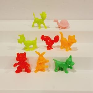 Dale’s Prize Cereal Premium Toy Hard Plastic Toy Set